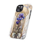 Load image into Gallery viewer, Tough Phone Cases - Birth Flower Feb. - Iris