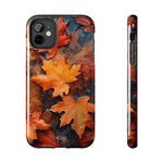 Load image into Gallery viewer, Tough Phone Cases - Autumn Maple Leaves