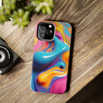 Load image into Gallery viewer, Tough Phone Cases - Abstract Color Wave