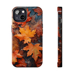 Load image into Gallery viewer, Tough Phone Cases - Autumn Maple Leaves