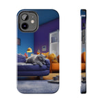 Load image into Gallery viewer, Tough Phone Cases - Cat in Nap