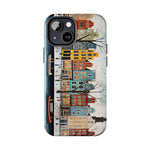 Load image into Gallery viewer, Tough Phone Cases - Typical houses illustration
