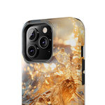 Load image into Gallery viewer, Tough Phone Cases - Golden Sea Sparkles
