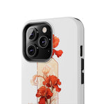 Load image into Gallery viewer, Tough Phone Cases - Birth Flower January - Carnation