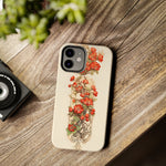 Load image into Gallery viewer, Tough Phone Cases - Birth Flower May - Hawthorn