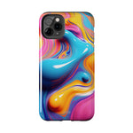 Load image into Gallery viewer, Tough Phone Cases - Abstract Color Wave