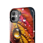 Load image into Gallery viewer, Tough Phone Cases - Water drops on Leaf
