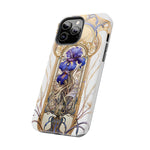 Load image into Gallery viewer, Tough Phone Cases - Birth Flower Feb. - Iris