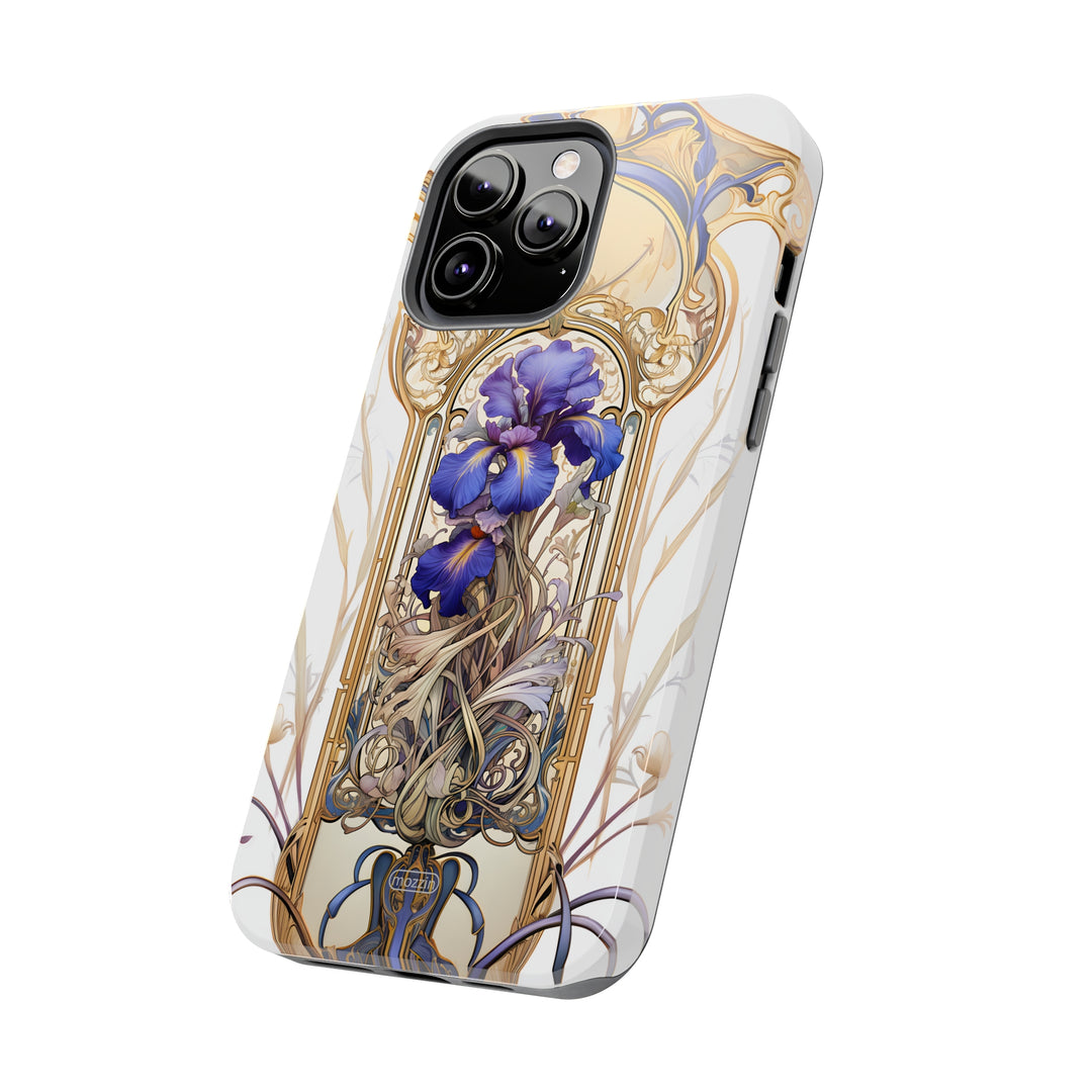 Tough Phone Cases - Birth Flower Feb. - Iris