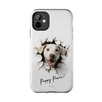 Load image into Gallery viewer, Tough Phone Cases - Labrador Retriever in Wall Hole