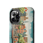 Load image into Gallery viewer, Tough Phone Cases - Typical houses illustration2