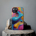 Load image into Gallery viewer, Tough Phone Cases - Abstract Color Wave