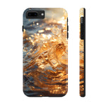 Load image into Gallery viewer, Tough Phone Cases - Golden Sea Sparkles