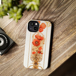 Load image into Gallery viewer, Tough Phone Cases - Birth Flower Aug. - Poppy