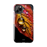 Load image into Gallery viewer, Tough Phone Cases - Water drops on Leaf
