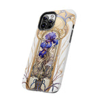 Load image into Gallery viewer, Tough Phone Cases - Birth Flower Feb. - Iris