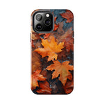 Load image into Gallery viewer, Tough Phone Cases - Autumn Maple Leaves