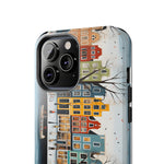 Load image into Gallery viewer, Tough Phone Cases - Typical houses illustration