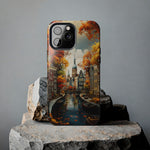 Load image into Gallery viewer, Tough Phone Cases - Town in automn