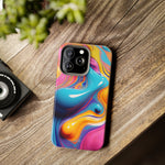 Load image into Gallery viewer, Tough Phone Cases - Abstract Color Wave