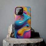 Load image into Gallery viewer, Tough Phone Cases - Abstract Color Wave