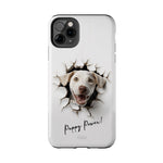 Load image into Gallery viewer, Tough Phone Cases - Labrador Retriever in Wall Hole