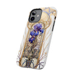 Load image into Gallery viewer, Tough Phone Cases - Birth Flower Feb. - Iris