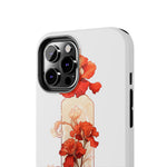Load image into Gallery viewer, Tough Phone Cases - Birth Flower January - Carnation