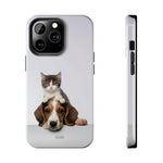 Load image into Gallery viewer, Tough Phone Cases - Cat and Dog 5