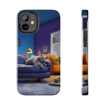 Load image into Gallery viewer, Tough Phone Cases - Cat in Nap