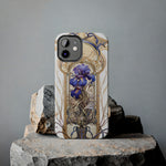 Load image into Gallery viewer, Tough Phone Cases - Birth Flower Feb. - Iris
