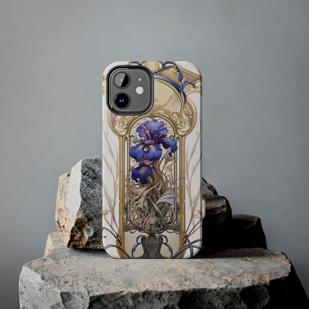 Tough Phone Cases - Birth Flower Feb. - Iris