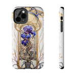 Load image into Gallery viewer, Tough Phone Cases - Birth Flower Feb. - Iris