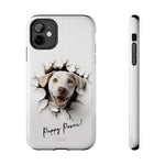 Load image into Gallery viewer, Tough Phone Cases - Labrador Retriever in Wall Hole
