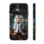 Load image into Gallery viewer, Tough Phone Cases - Serious Doctor Cat