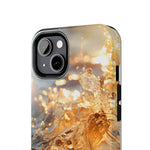 Load image into Gallery viewer, Tough Phone Cases - Golden Sea Sparkles