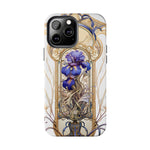 Load image into Gallery viewer, Tough Phone Cases - Birth Flower Feb. - Iris