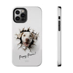 Load image into Gallery viewer, Tough Phone Cases - Labrador Retriever in Wall Hole