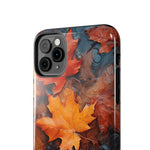 Load image into Gallery viewer, Tough Phone Cases - Autumn Maple Leaves