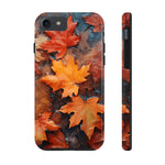 Load image into Gallery viewer, Tough Phone Cases - Autumn Maple Leaves