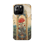 Load image into Gallery viewer, Tough Phone Cases - Birth Flower June - Rose