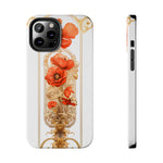 Load image into Gallery viewer, Tough Phone Cases - Birth Flower Aug. - Poppy