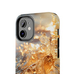 Load image into Gallery viewer, Tough Phone Cases - Golden Sea Sparkles
