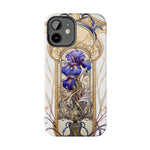 Load image into Gallery viewer, Tough Phone Cases - Birth Flower Feb. - Iris