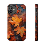 Load image into Gallery viewer, Tough Phone Cases - Autumn Maple Leaves