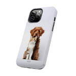 Load image into Gallery viewer, Tough Phone Cases - Cat and Dog
