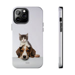Load image into Gallery viewer, Tough Phone Cases - Cat and Dog 5