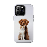 Load image into Gallery viewer, Tough Phone Cases - Cat and Dog