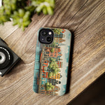 Load image into Gallery viewer, Tough Phone Cases - Typical houses illustration2
