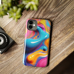 Load image into Gallery viewer, Tough Phone Cases - Abstract Color Wave